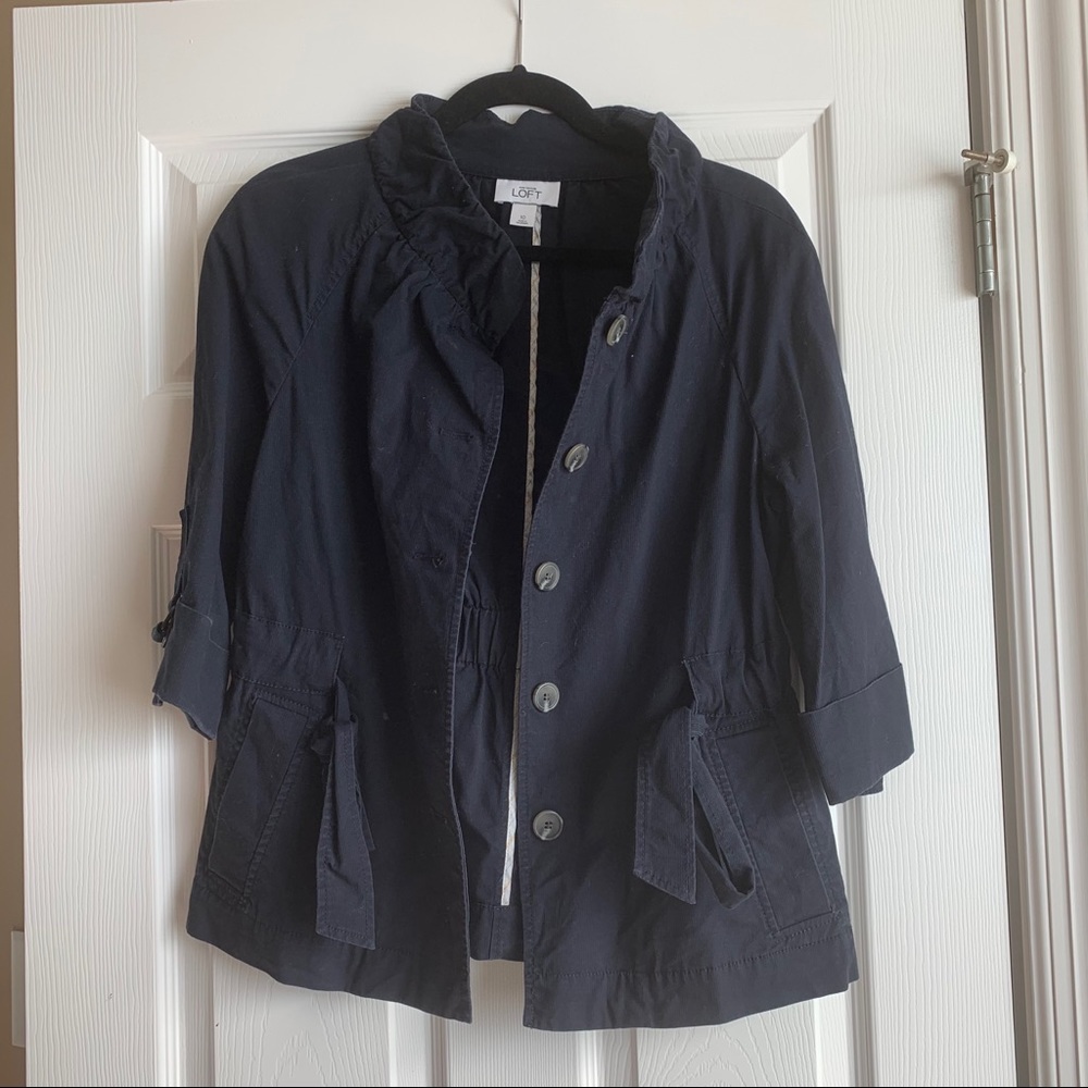 Loft completer jacket navy blue